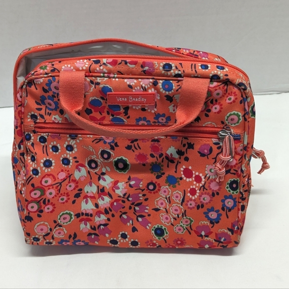 Vera Bradley Coral Meadow Insulated Cooler Bag Winter 2017 - strap not included - Picture 1 of 1